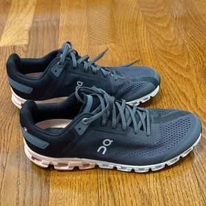 On Running Charcoal and Blush Athletic Shoes size 10.5
